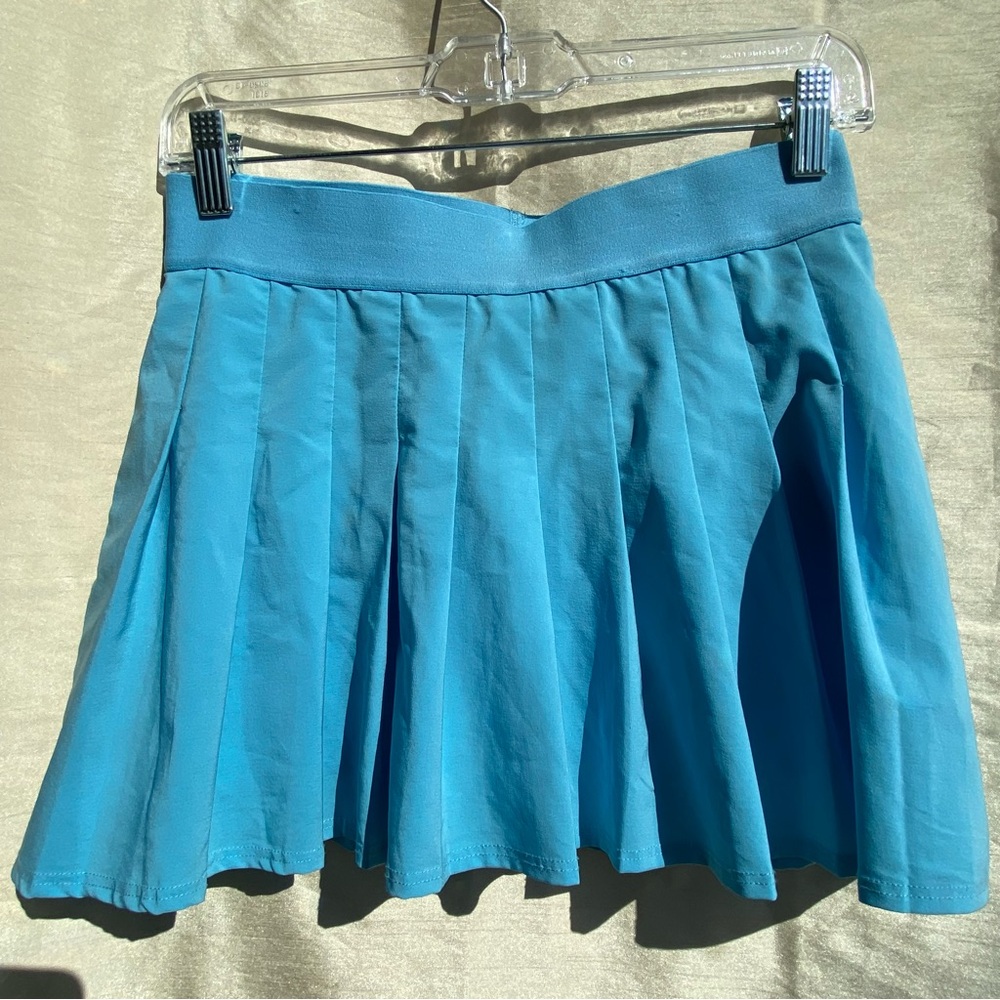 Kyodan Blue Pleated Mini tennis skort blue Casual